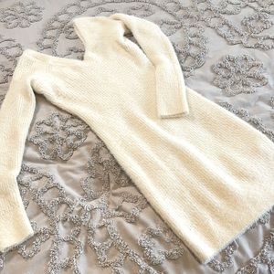 Abercrombie and Fitch fuzzy sweater dress